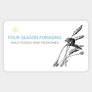 Four Season Foraging Mouse Magnet